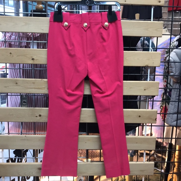 NWT,Derek Lam10Crosby
Cropped Flare pant hot  pink - Picture 8 of 17